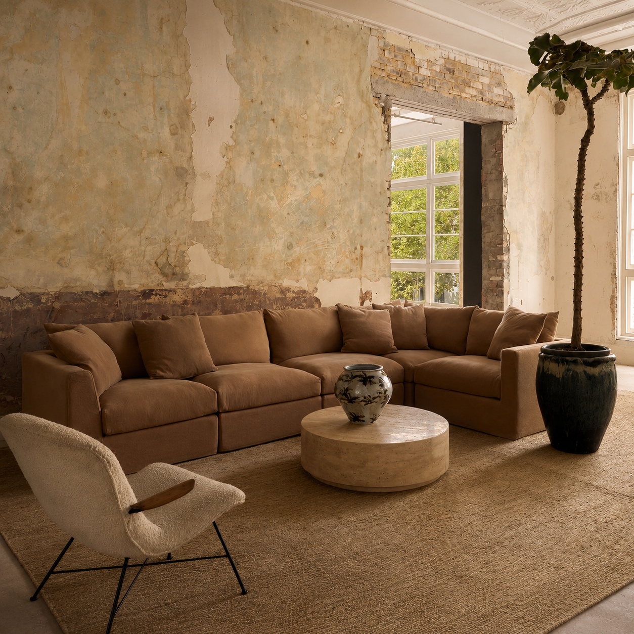Johnson 4-Piece Corner Sofa