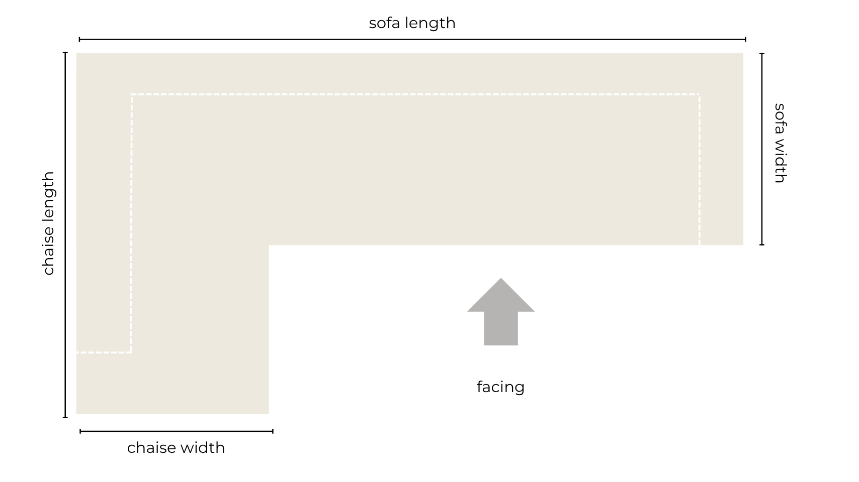 L-shape sofa