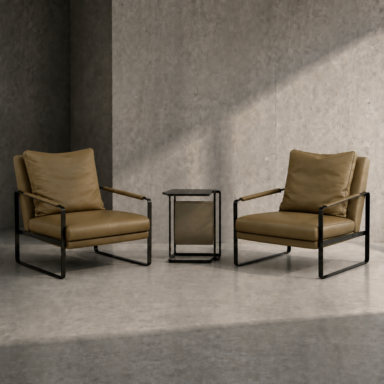 Leman Armchair - Leather