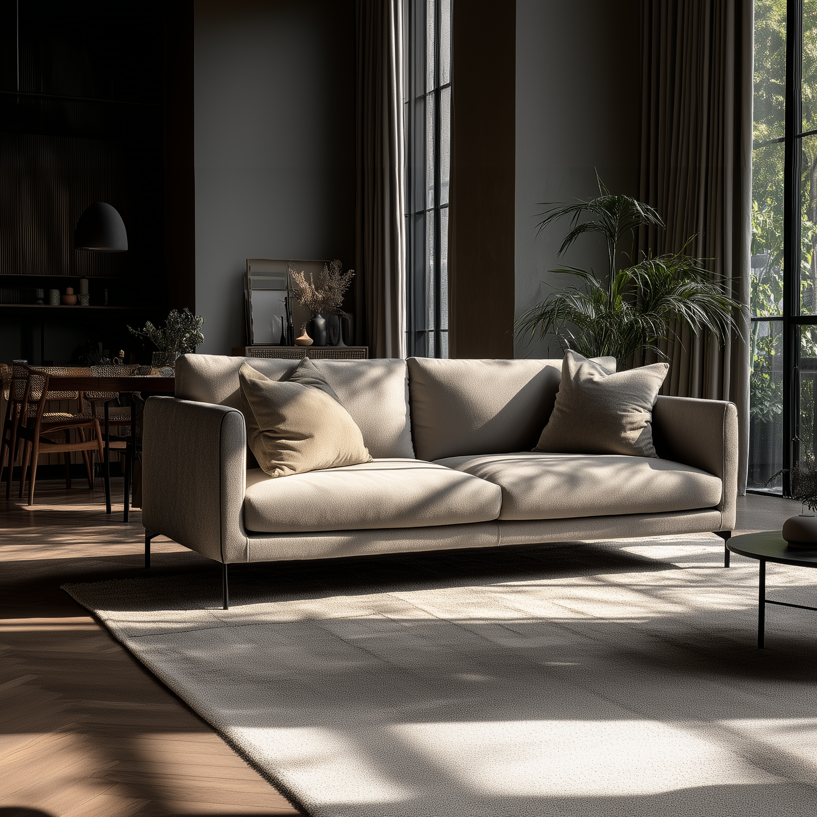 Linear Straight Sofa