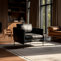 Linear Armchair - Leather