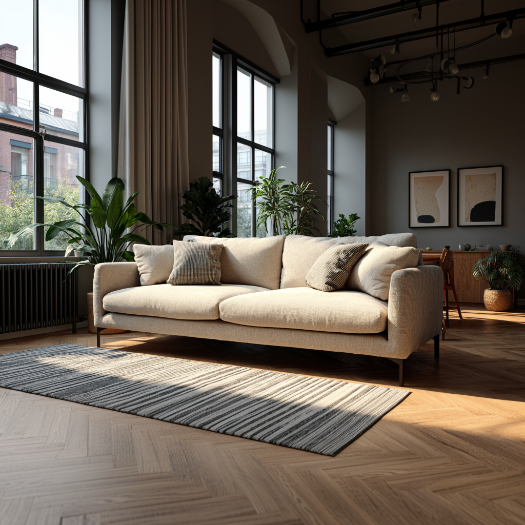 Linear Straight Sofa