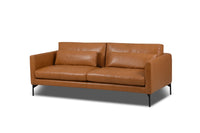Linear Straight Sofa Leather