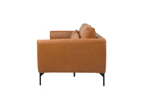 Linear Straight Sofa Leather