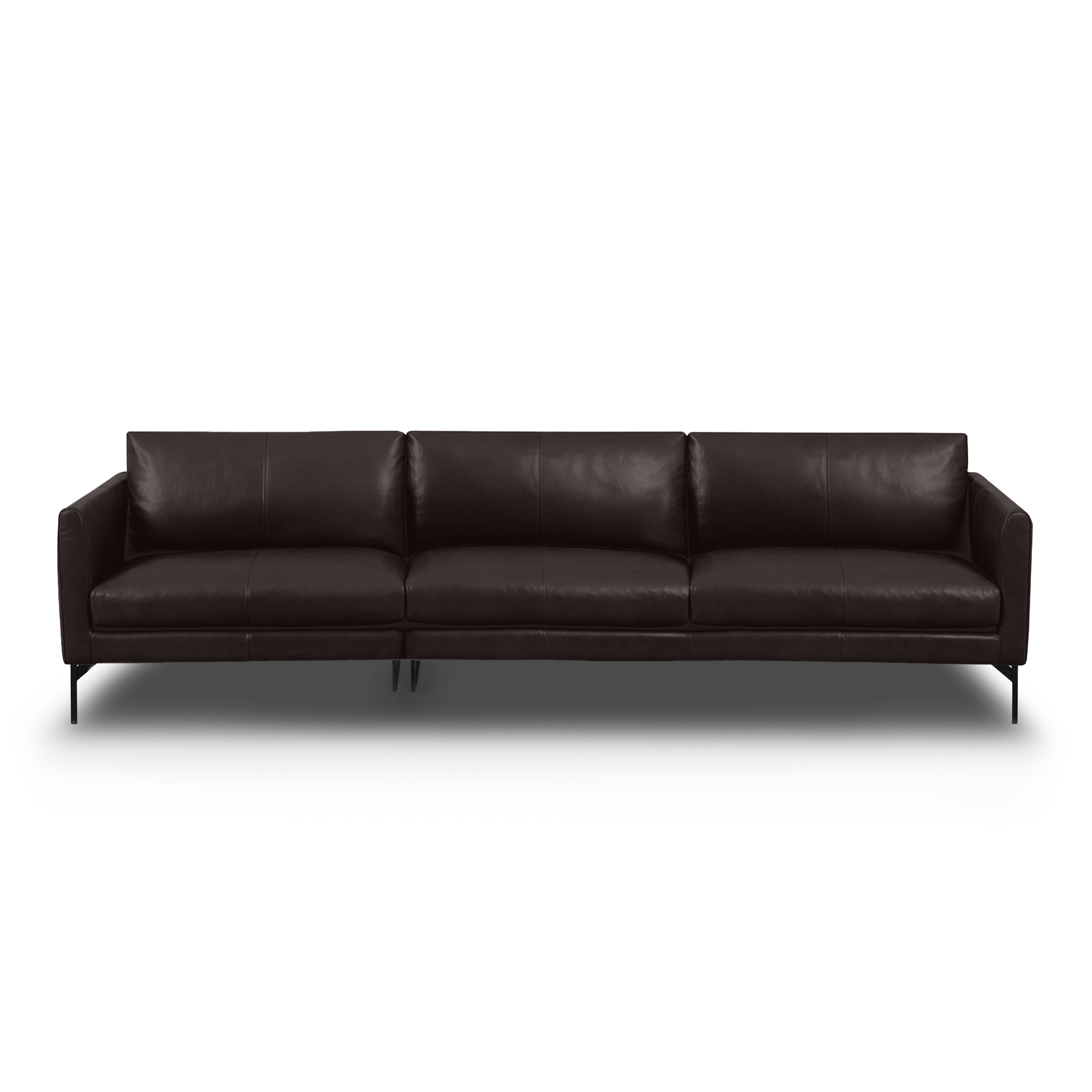 Linear Straight Sofa Leather