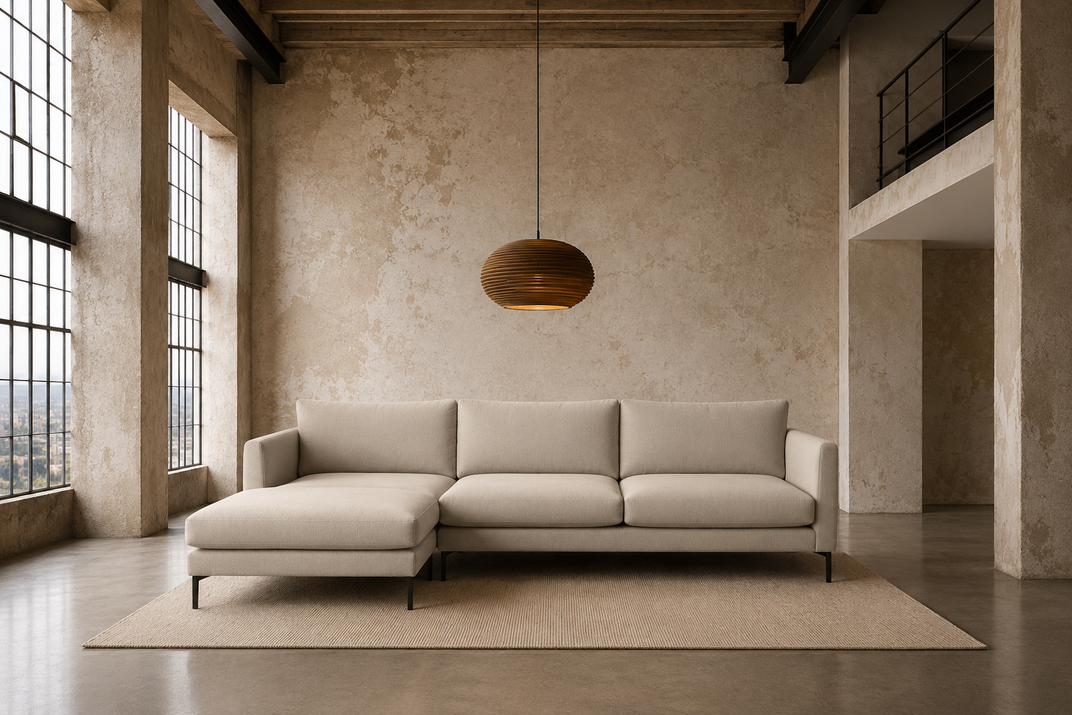 Linear L-Shape Sofa