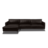 Linear L-Shape Sofa - Leather