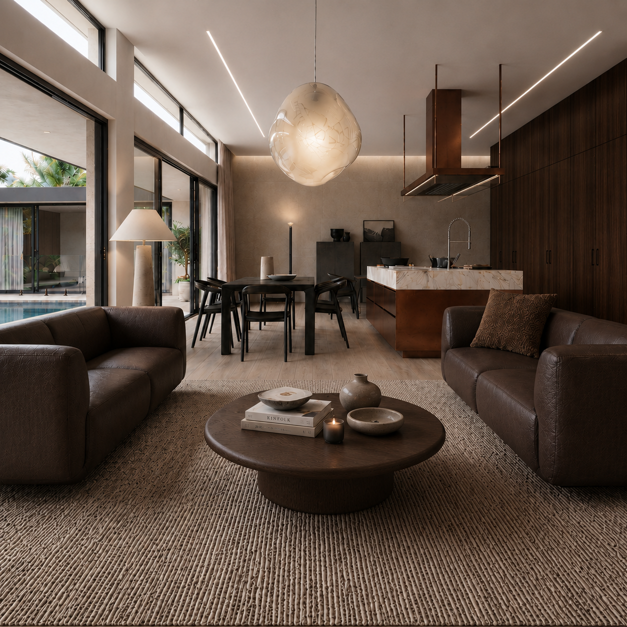 Luna Coffee Table - wood