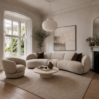 Luna Coffee Table - Travertine*