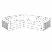 Nature-Plus 4 piece Corner Sofa, view 2