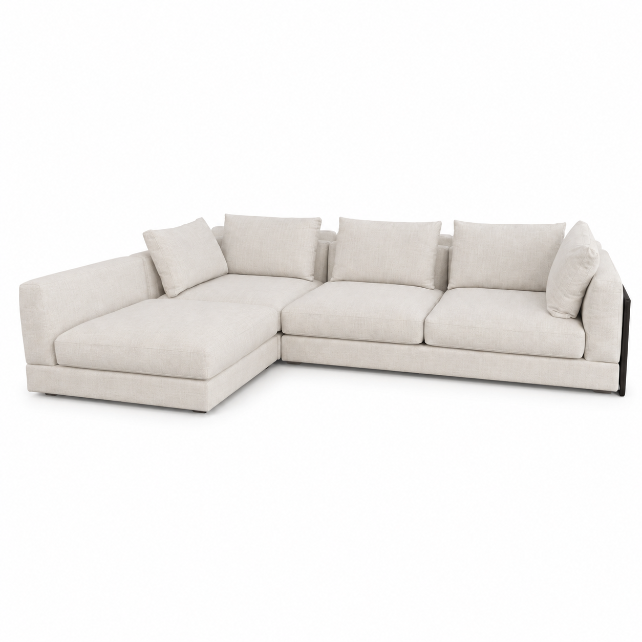 Nature-Small 4 Piece L Shape Sofa