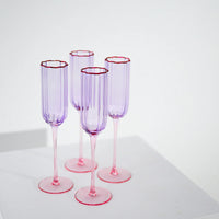 Petal Champagne Flute - Set of 4