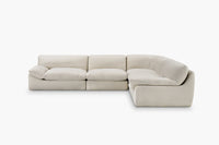 Parkha 4 Piece Corner Sofa