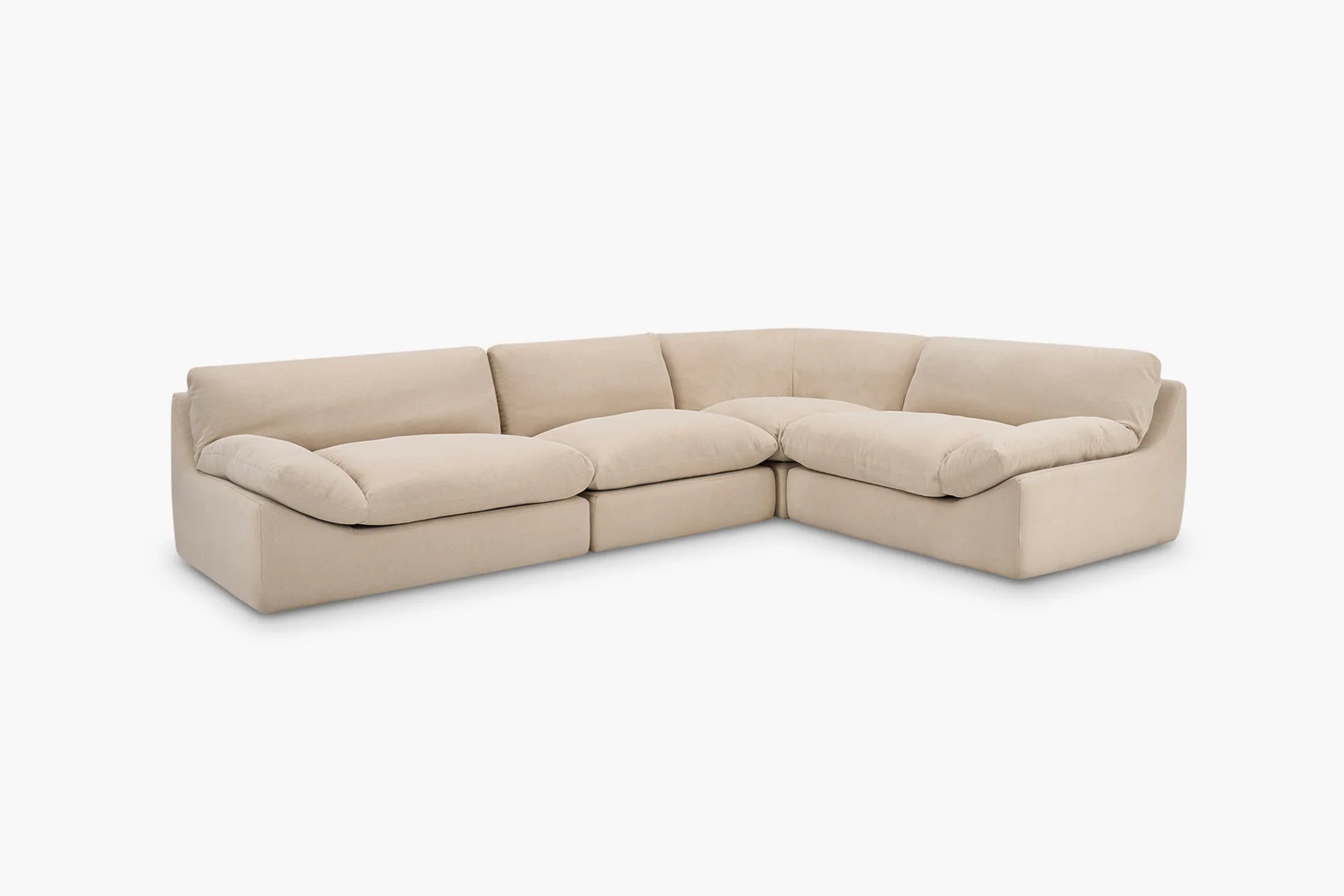 Parkha 4 Piece Corner Sofa