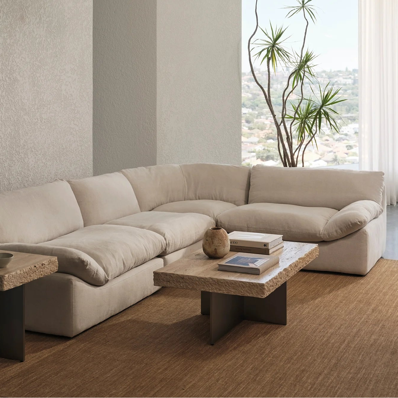 Parkha 4 Piece Corner Sofa