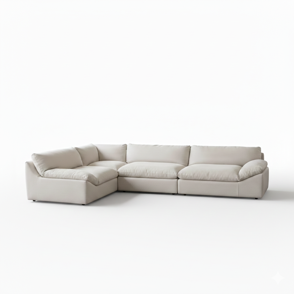 Parkha 4 Piece Corner Sofa