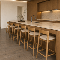Raphael Bar Stool - coffee