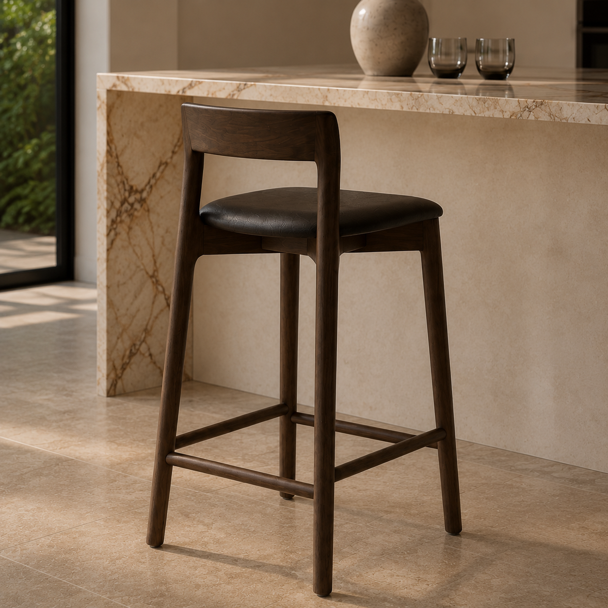 Raphael Bar Stool - smoke