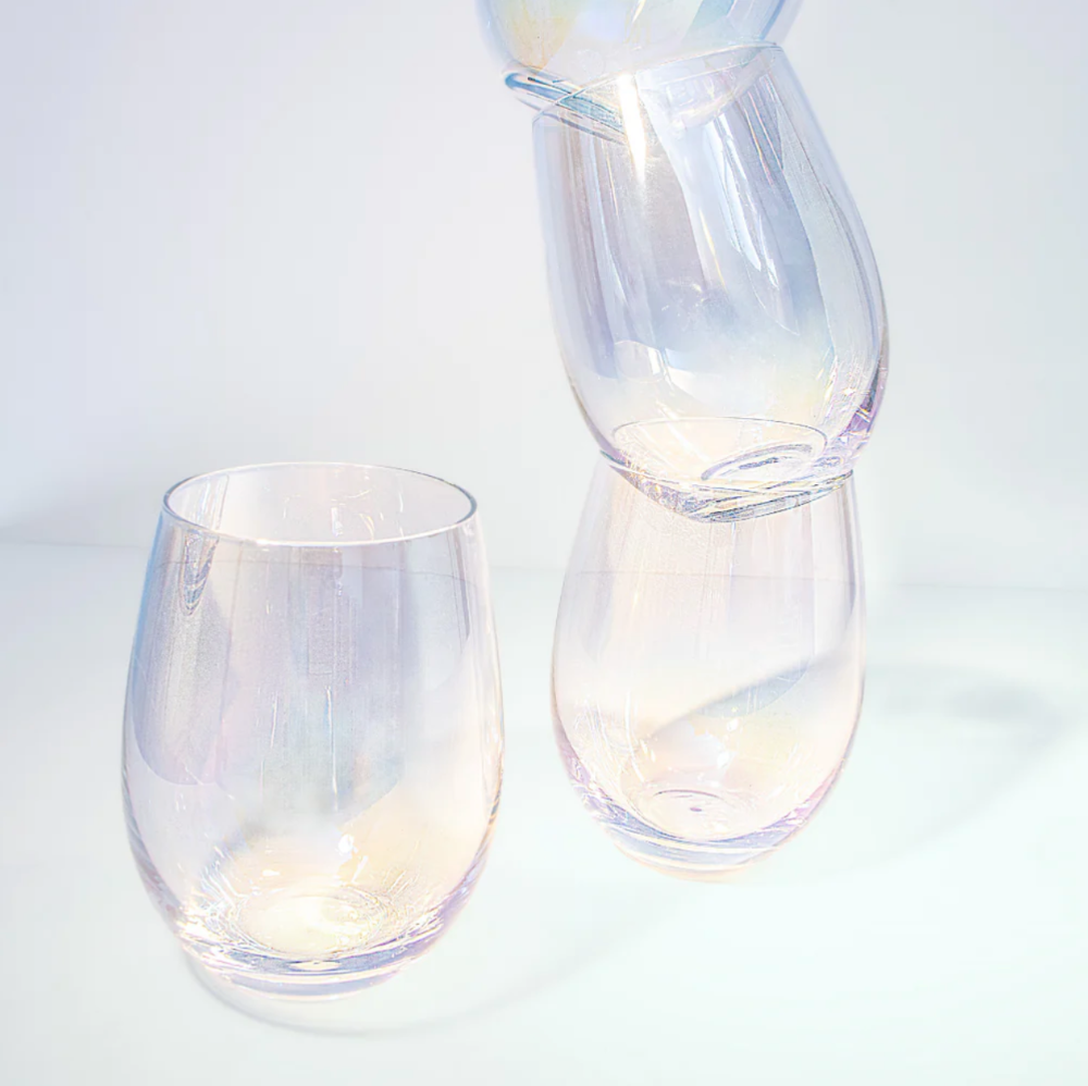 Iridescent Glasses - Set of 4