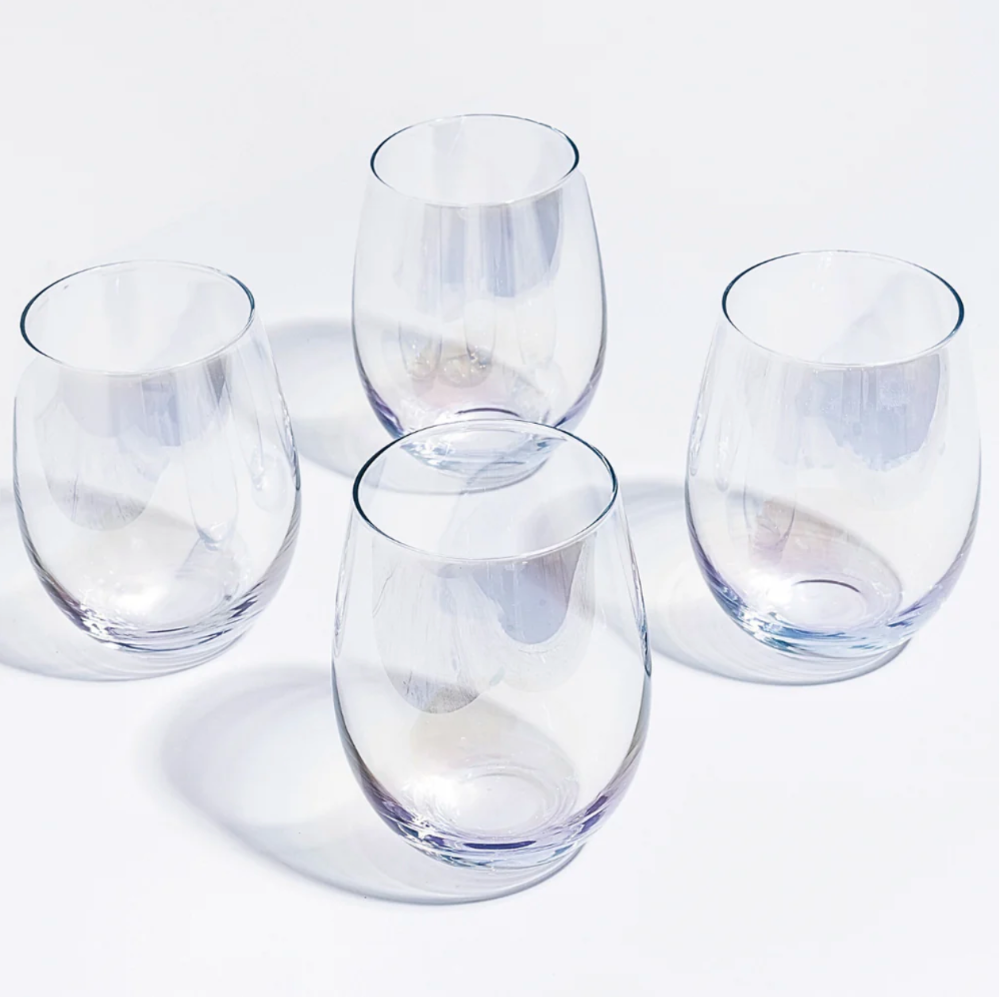Iridescent Glasses - Set of 4
