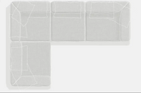 Baxx 4-Piece Corner Sofa