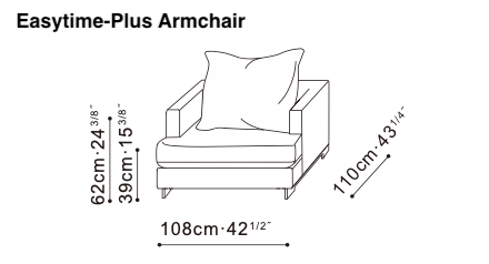 Easytime-Plus Armchair, view 3