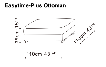 Easytime-Plus Ottoman