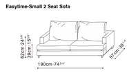 Easytime-Small 2 Seat Sofa