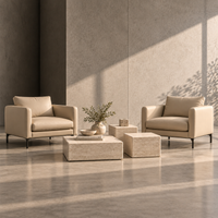 Linear Armchair - Leather