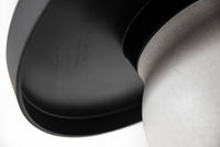 Thick Top High Side Table, top view