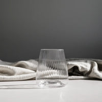 Melted Crystal Stemless Glass- Set of 4, view 2
