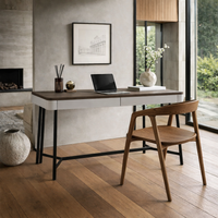 Witty Desk in caramel, view 2