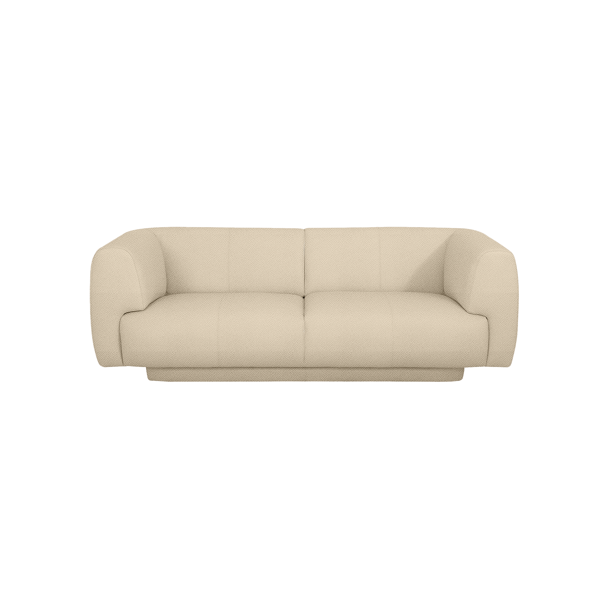 Bowie Straight Sofa in beige