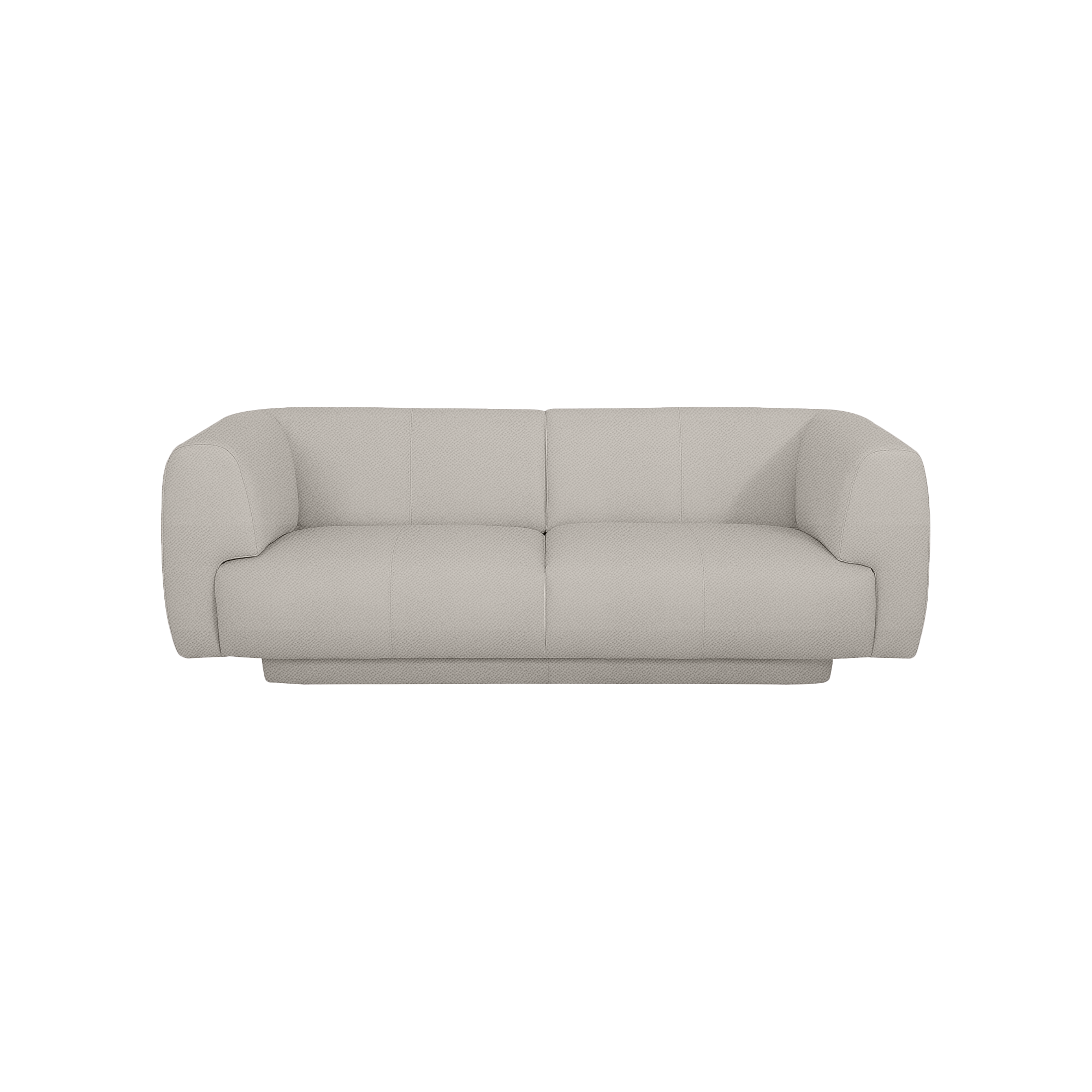 Bowie Straight Sofa in Frost Grey, view 6