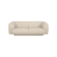 Bowie Straight Sofa in ivory, view 7