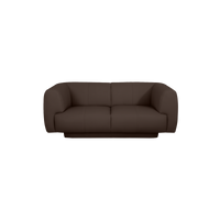 Bowie Straight Sofa - Leather in Cacao Brown, view 15