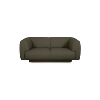 Bowie Straight Sofa - Leather in Dark Olive, view 20