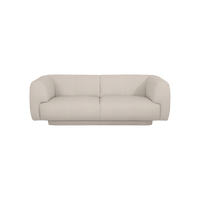 Bowie Straight Sofa in Light Grey, view 8