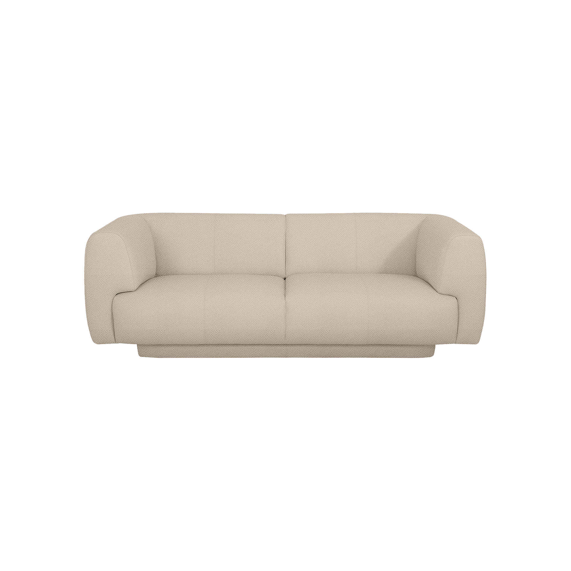 Bowie Straight Sofa in Light Khaki, view 9