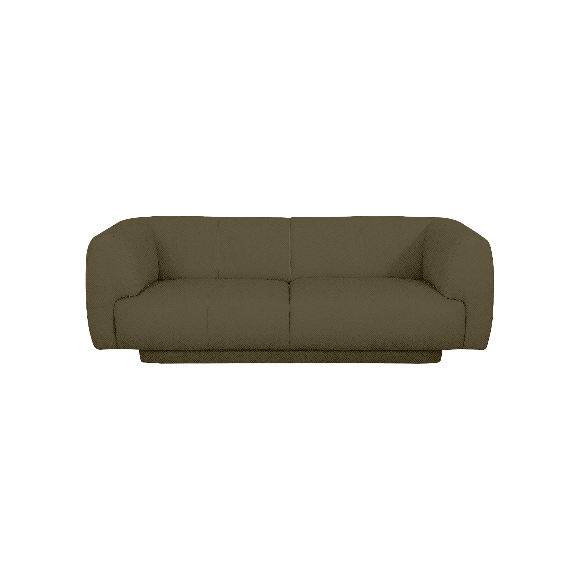 Bowie Straight Sofa in Olive Green, view 10