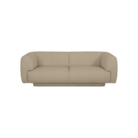 Bowie Straight Sofa in pebble, view 11