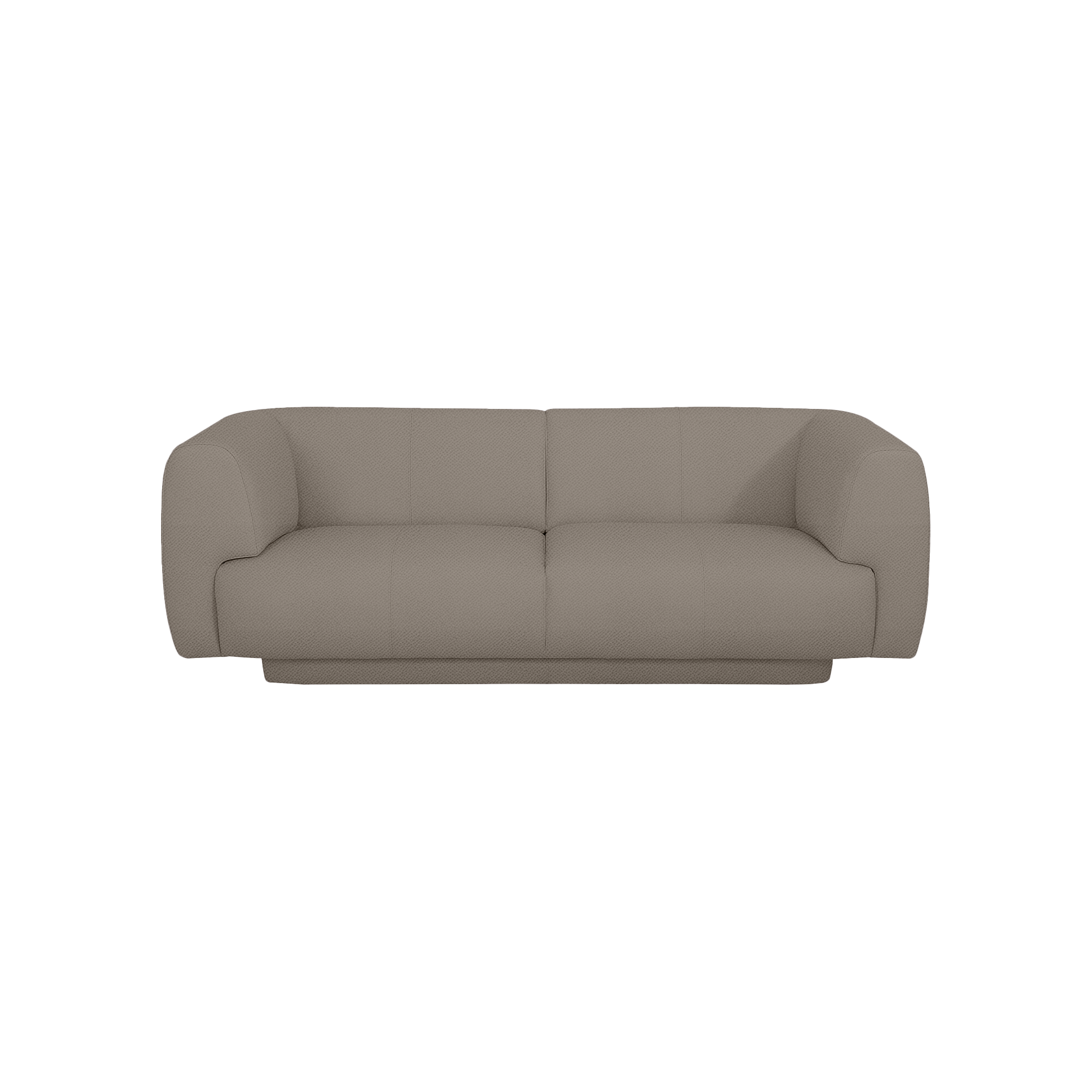 Bowie Straight Sofa in Silver Grey, view 12