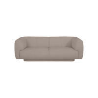 Bowie Straight Sofa in taupe, view 13