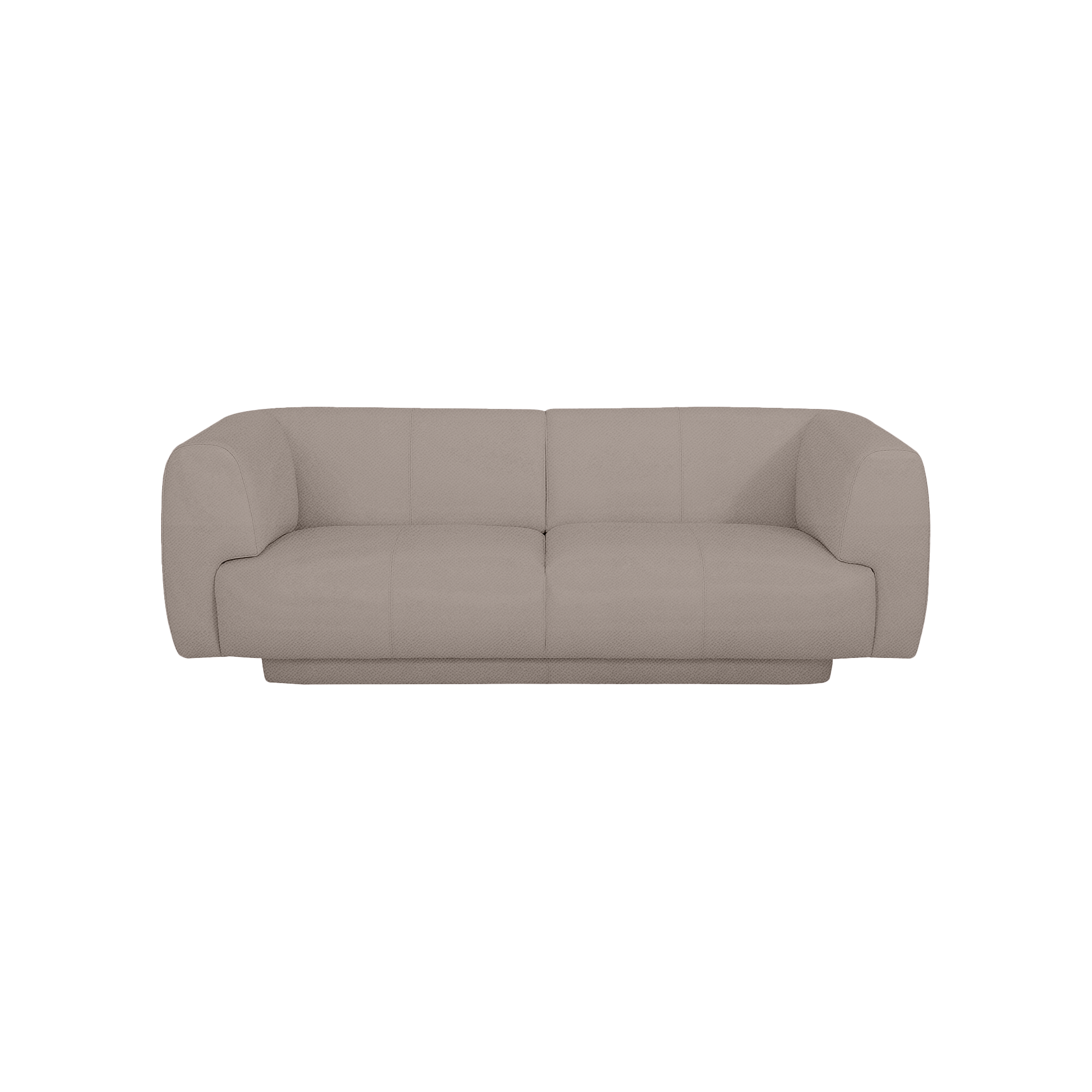 Bowie Straight Sofa in taupe, view 13