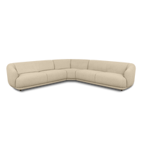 Contour Corner Sofa in beige, view 5