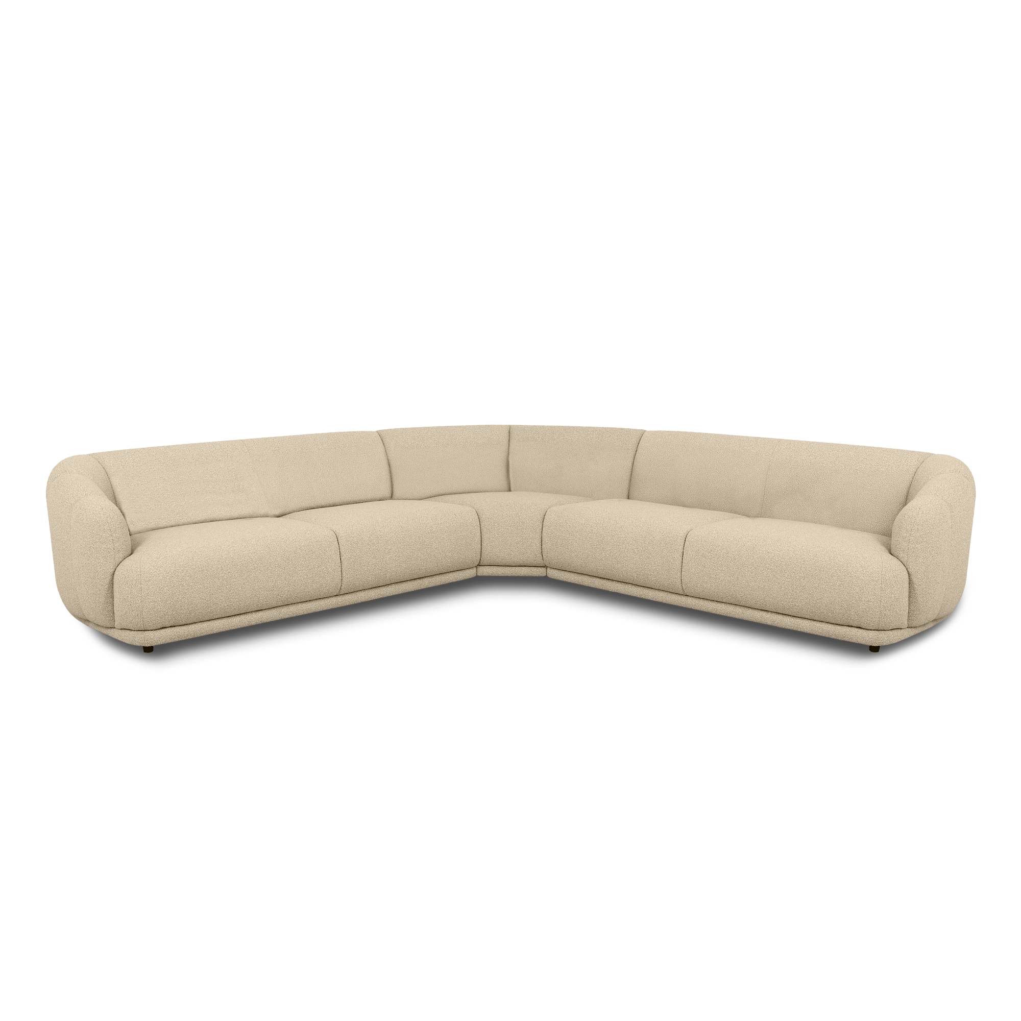 Contour Corner Sofa in beige, view 5