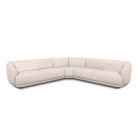 Contour Corner Sofa in Belfast Taupe fabric, view 13