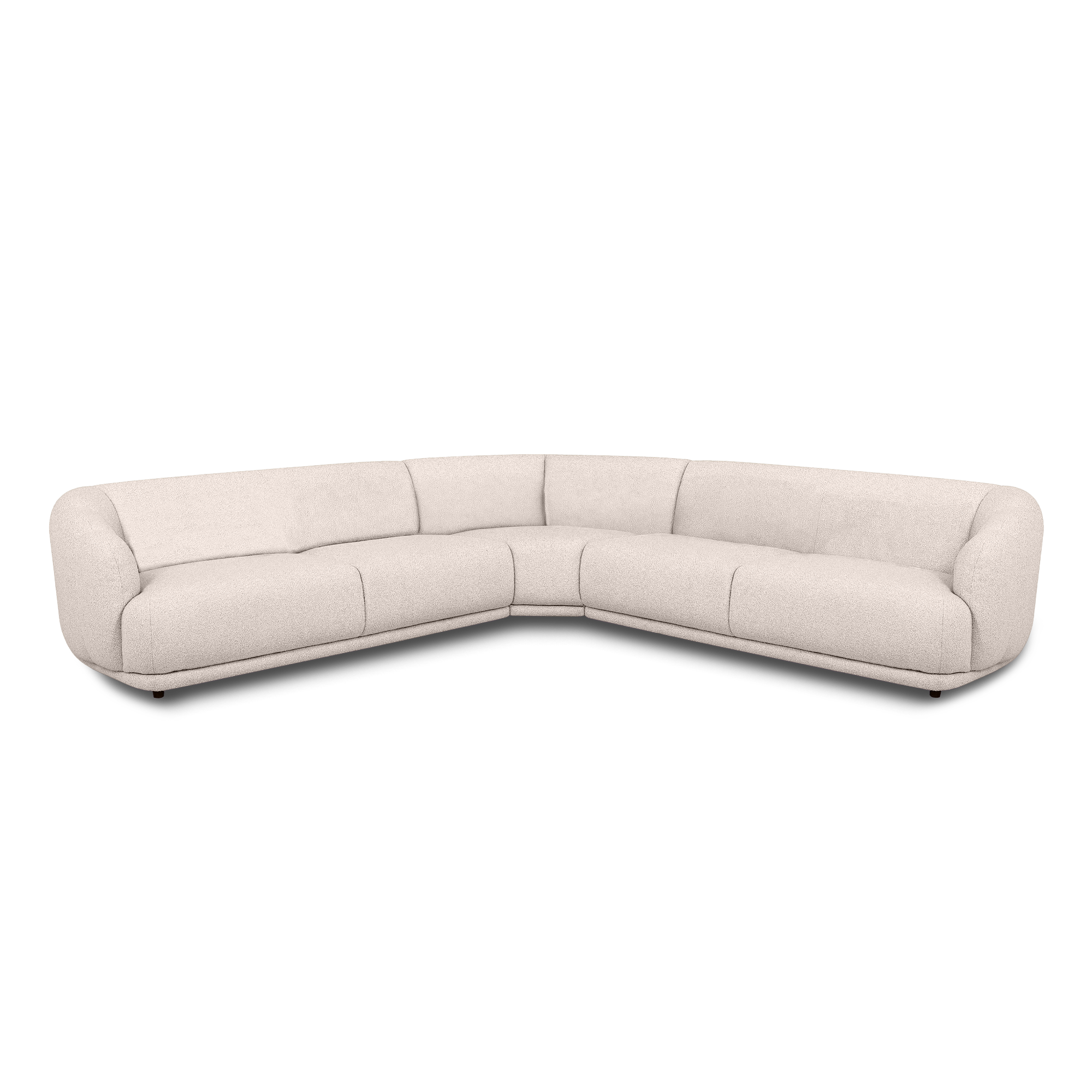 Contour Corner Sofa in Belfast Taupe fabric, view 13