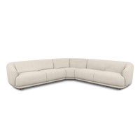 Contour Corner Sofa in light grey, view 1