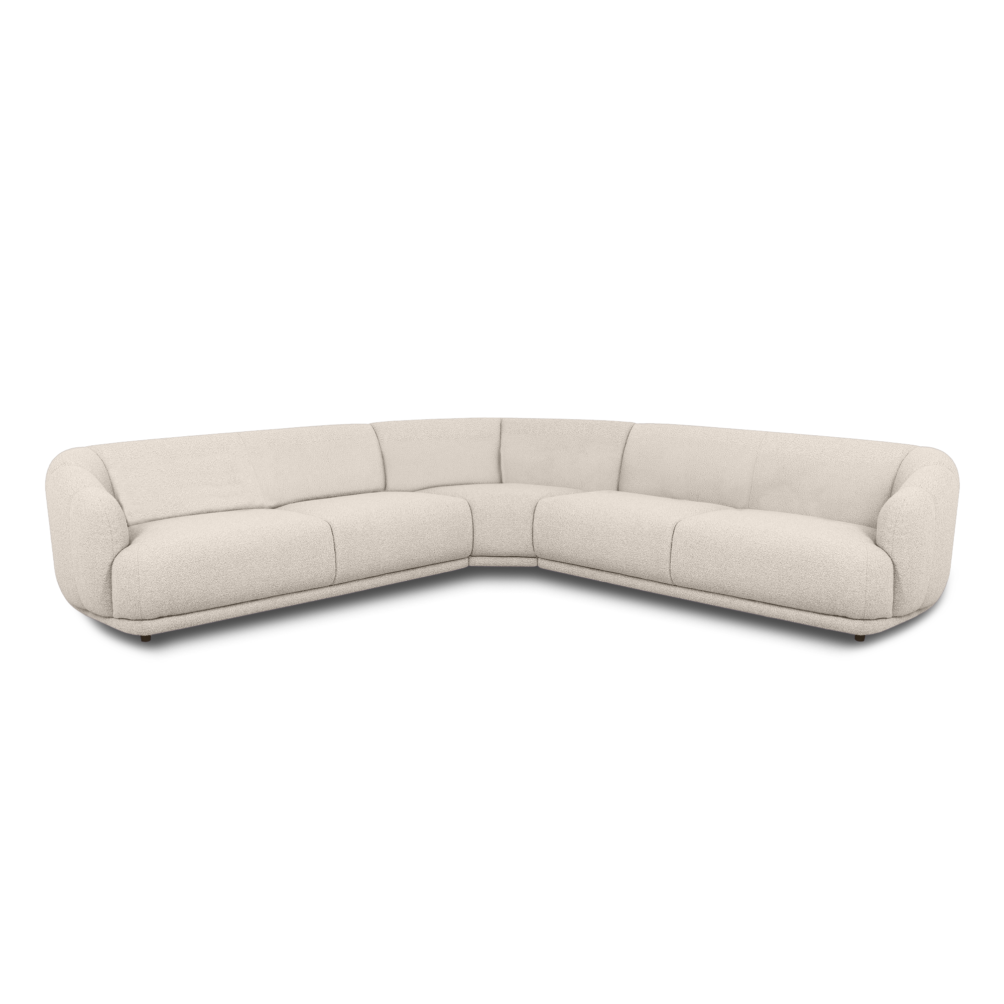 Contour Corner Sofa in light grey, view 1